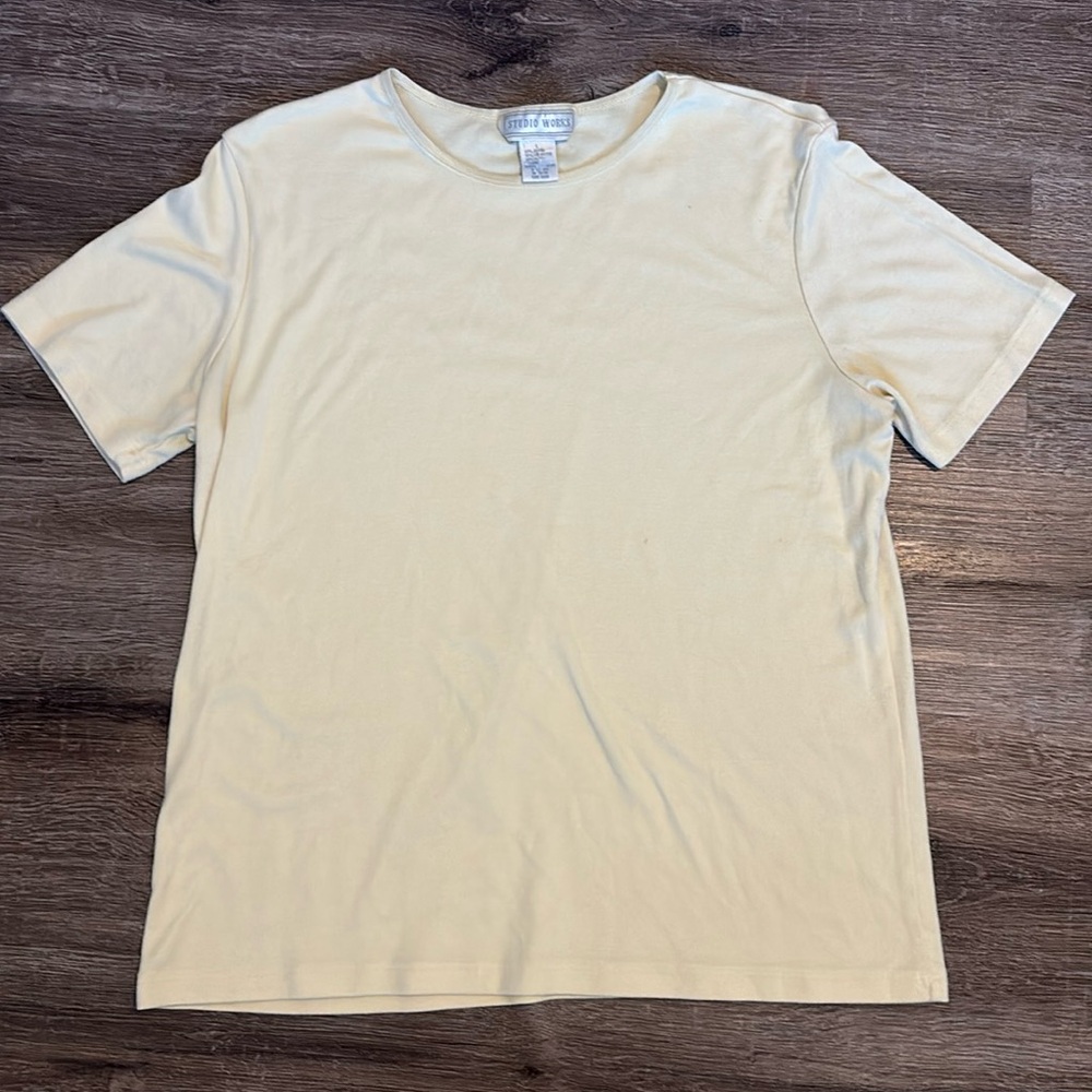 Vintage Yellow Studio Works T-shirt
